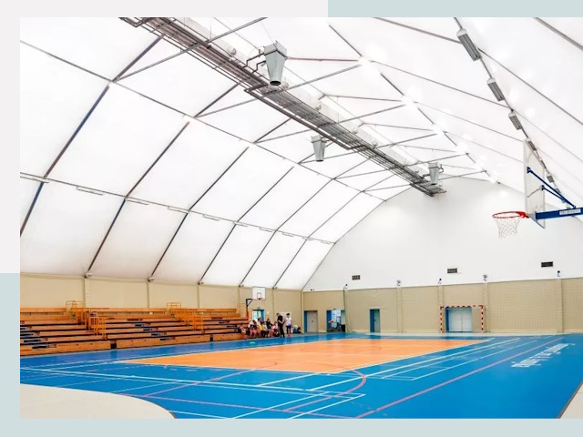 Строительство спортивных залов в Канске