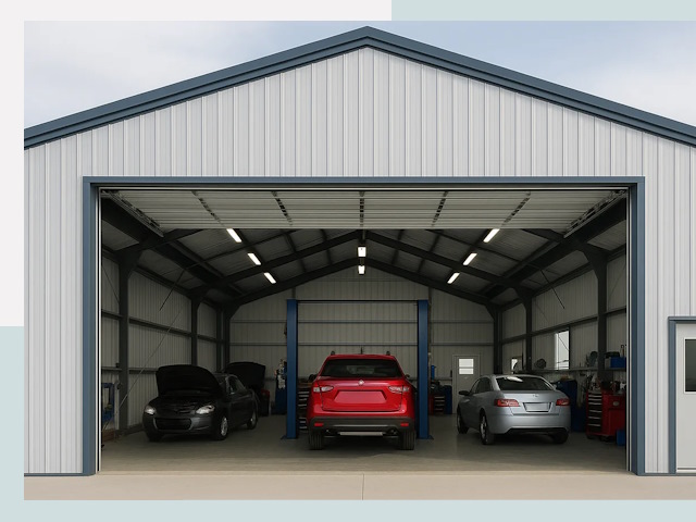 Ангары из сэндвич панелей от 656 руб. в Канск