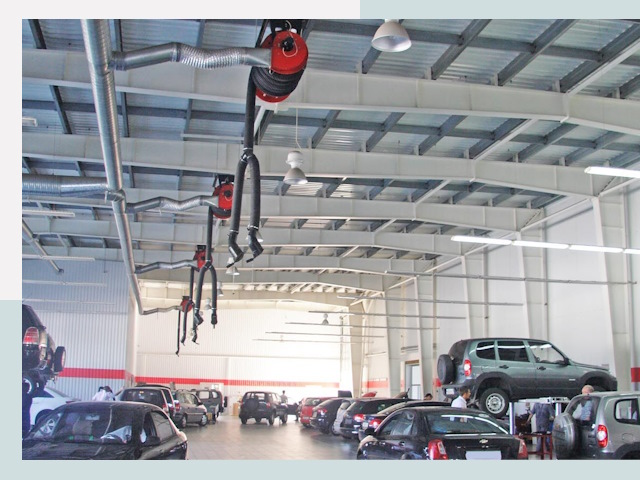 Строительство автосалонов из металлоконструкций от 656 руб.