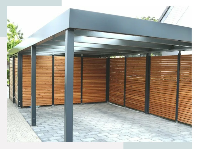 Навесы для парковки в Канске