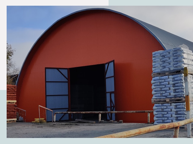 Полукруглые ангары по цене от 656 руб. в Канск