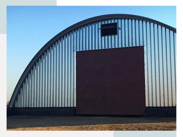 Бескаркасные ангары в Канске