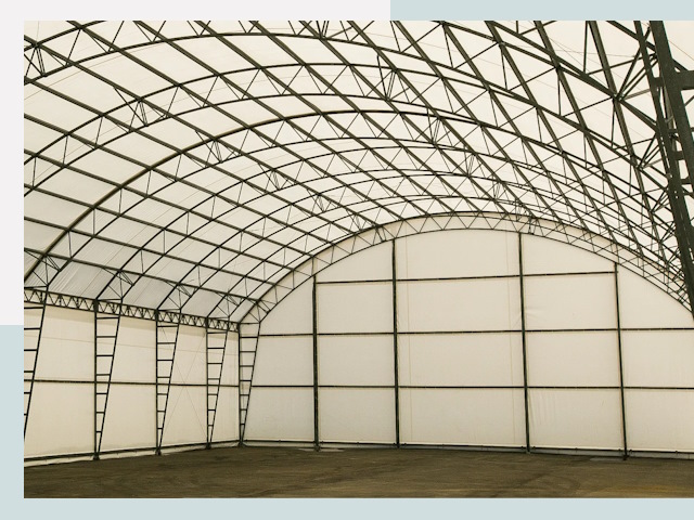 Арочные ангары от 656 руб. в Канск и Красноярский край