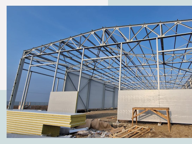 Утепленные ангары в Канск от 656 руб. за м²