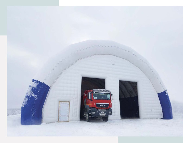 Мобильные ангары в Канске