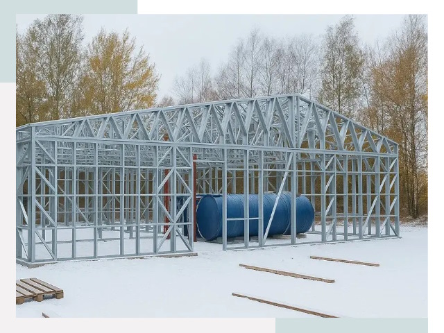 Металлические ангары в Канске