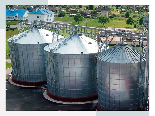 Металлические силосы в Канске