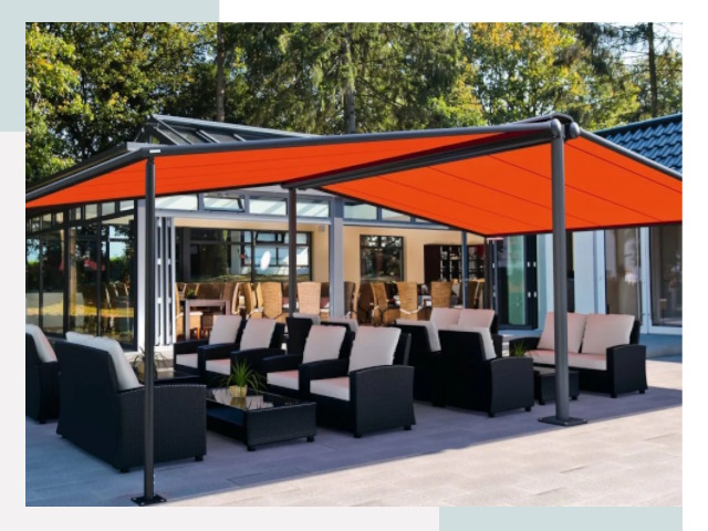 Навесы для кафе и ресторанов в Канске