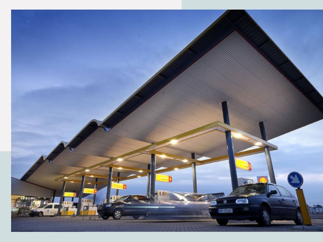 Навесы для АЗС в Канск от 656 руб. - Защита и комфорт