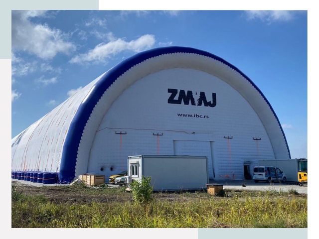 Брендирование ангаров в Канске