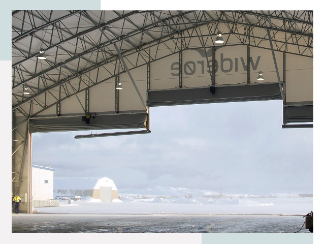 Ворота для ангаров в Канске