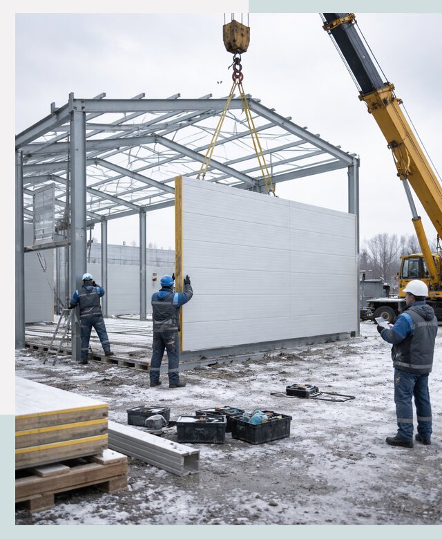 Строительство холодильных складов под ключ в Канске